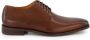 Gents Heren schoenen Veterschoenen Nette schoenen Leer Bruin - Thumbnail 2