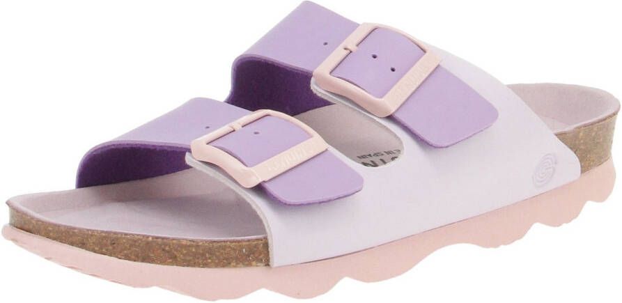 GENUINS G105630 Hawai Twin Damesschoenen muiltjes Mauve-Rose
