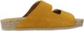 Genuins Slippers Inca - Geel