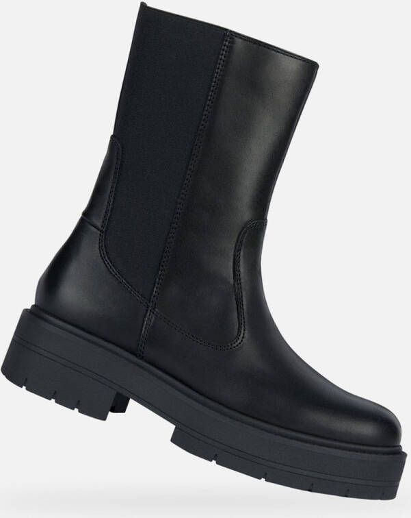 Geox Laarsjes D SPHERICA EC7 blokhak chelseaboots met -speciale membraan