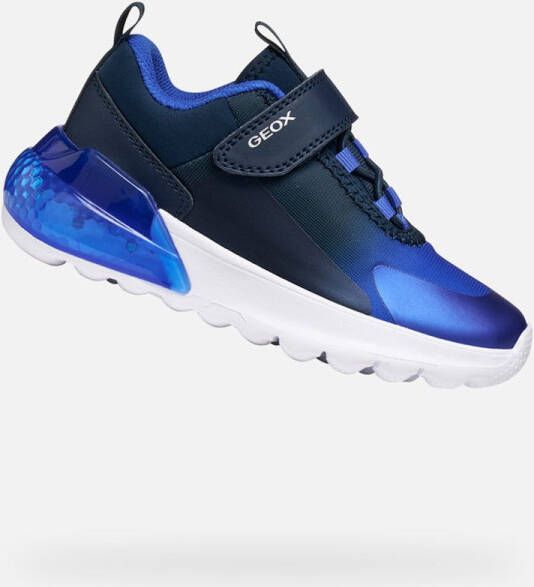 GEOX ACTIVART ILLUMINUS JONGENS Sneakers MARINEBLAUW ROYAALBLAUW
