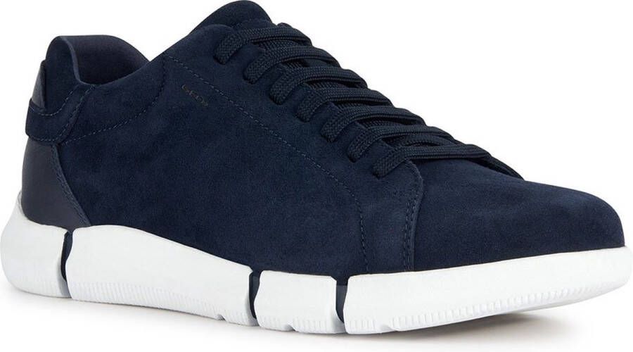 Geox Sneakers U ADACTER in knitwear-look vrijetijdsschoen lage schoen veterschoen
