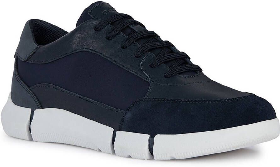 Geox Blauwe Sneakers voor Mannen Blue Heren