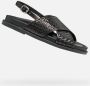 GEOX ADELASH DAMES Sandalen ZWART - Thumbnail 1