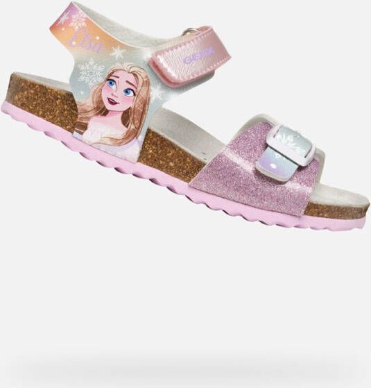 GEOX ADRIEL TIENERS Sandalen ROZE