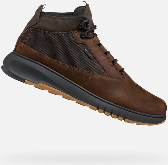 GEOX AERANTIS 4X4 ABX HEREN Sneakers DONKERBRUIN
