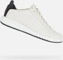 Geox Witte Zwarte Aerantis Sneakers White Heren - Thumbnail 1