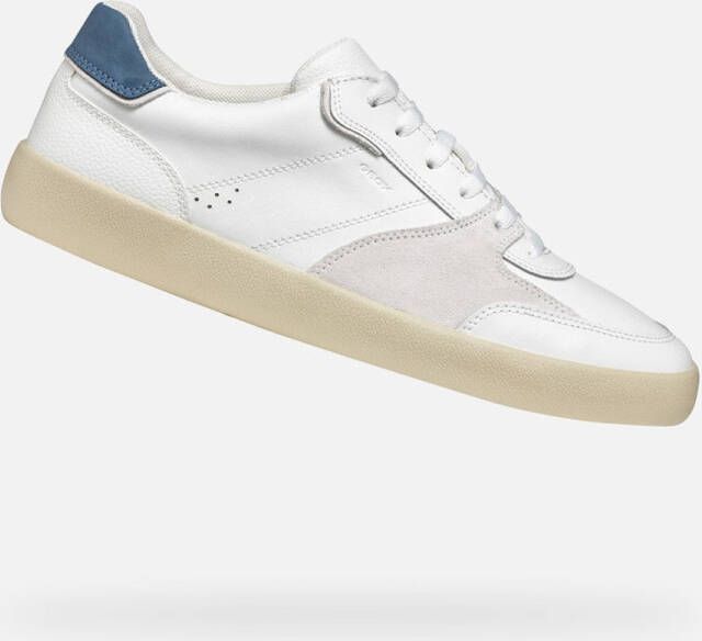 GEOX AFFILE HEREN Sneakers WIT DUIFBLAUW