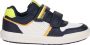 GEOX ARZACH Sneakers MARINEBLAUW FLUO GROEN - Thumbnail 3