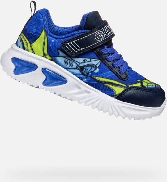 GEOX ASSISTER JONGENS Sneakers KONINGSBLAUW MARINEBLAUW