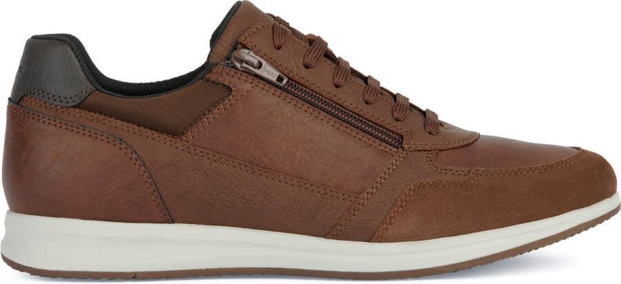 GEOX U AVERY Heren Sneakers COGNAC