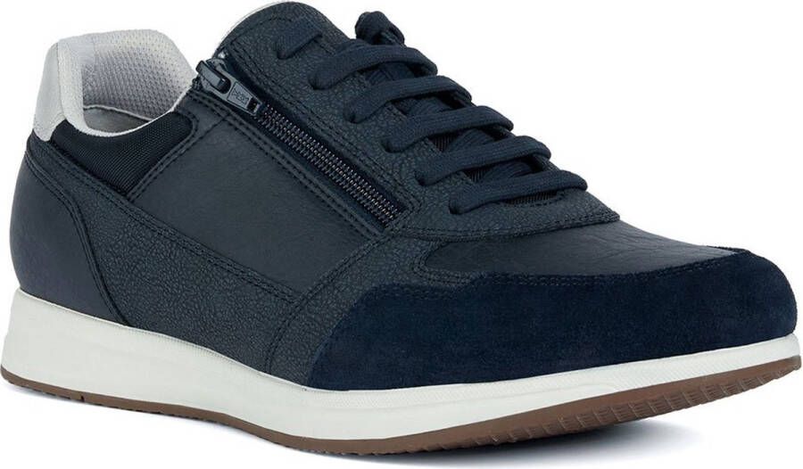 GEOX leren heren sneakers Blauw Echt leer - Foto 2
