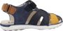GEOX SANDAAL DELHI PEUTERJONGENS Sandalen DONKER MARINEBLAUW DONKERGEEL - Thumbnail 1