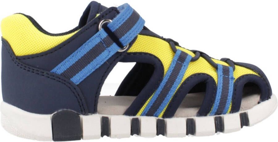 GEOX SANDAAL IUPIDOO PEUTER Sandalen MARINEBLAUW FLUO GEEL