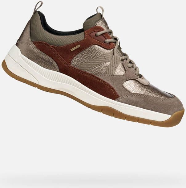 GEOX BERINIKE ABX DAMES Sneakers TAUPE