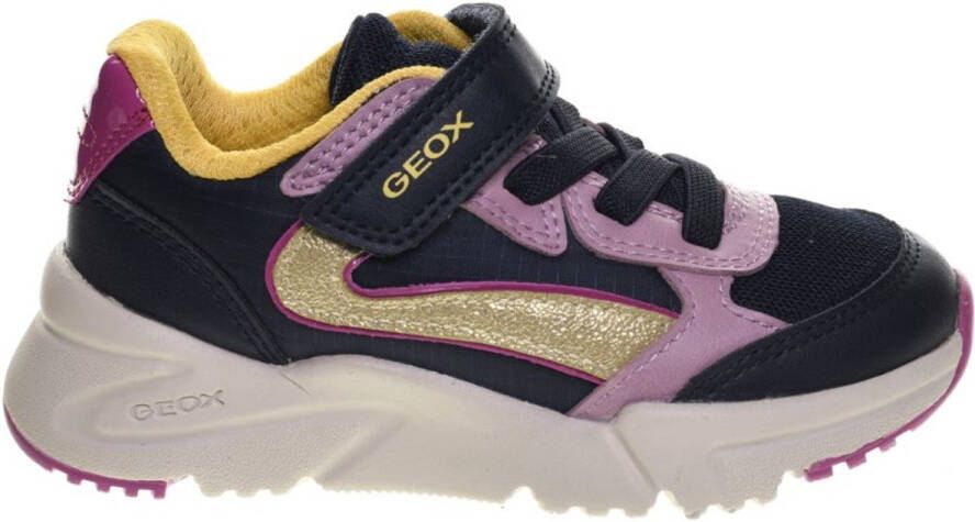 GEOX Blauw Roze Sneakers