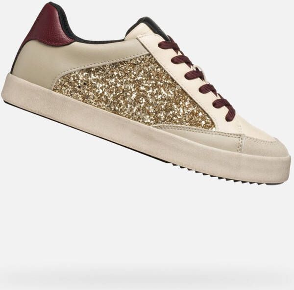 GEOX BLOMIEE DAMES Sneakers BEIGE EN OVERIGE KLEUREN