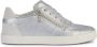 GEOX D BLOMIEE E Sneakers SILVER OFF WHT - Thumbnail 4