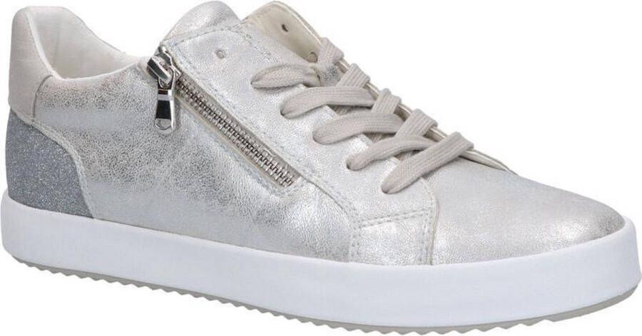 GEOX Blomiee Zilveren Veterschoenen Dames