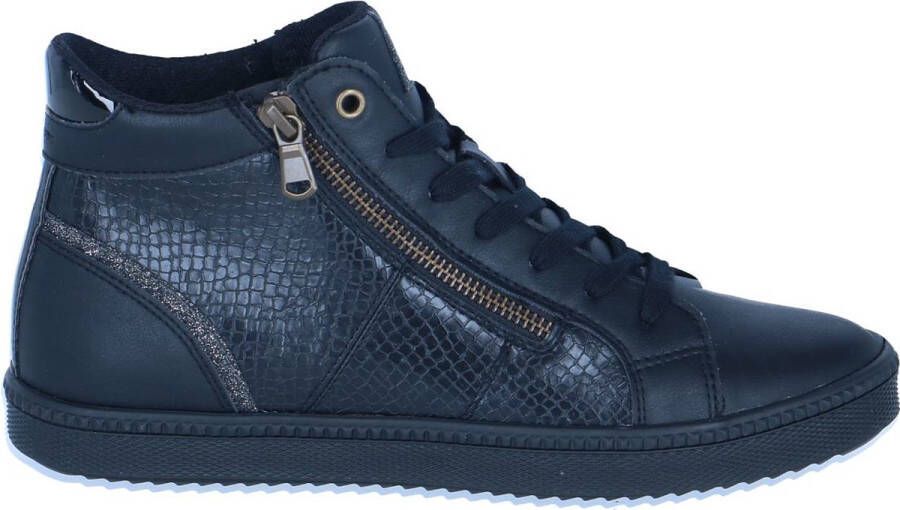 Geox Sneakers D BLOMIEE B High top sneaker veterschoenen winterlaarzen met rits