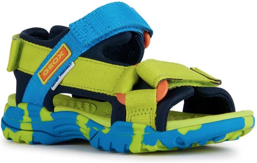 GEOX Borealis Sandalen Groen Blauw