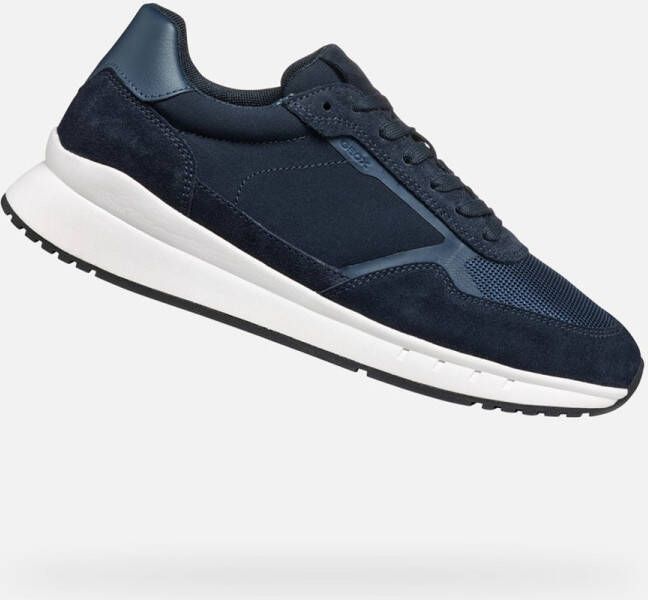 GEOX BRANTHON HEREN Sneakers MARINEBLAUW