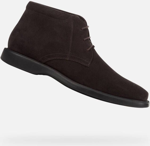 GEOX U54N1D~~~~~~~~~~~~~~~~~~~~~~~~ Nette herenschoenenBusiness half-hoog Bruin