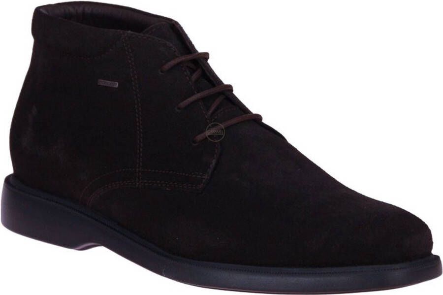 GEOX U54N1D~~~~~~~~~~~~~~~~~~~~~~~~ Nette herenschoenenBusiness half-hoog Bruin