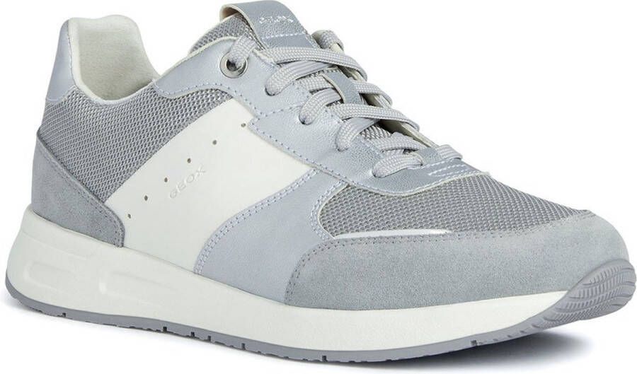 GEOX Bulmya A Schoenen Light Grey Silver Dames