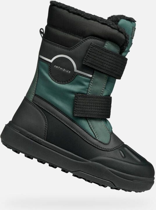 GEOX BUNSHEE PG ABX TIENERS MILITAIR GROEN ZWART