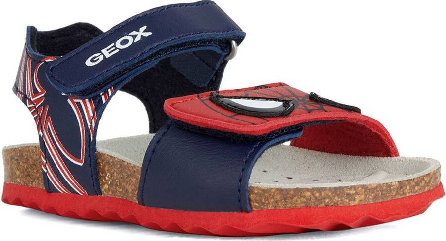 Geox Sandalen met klittenbandsluitingen model 'CHALKI'