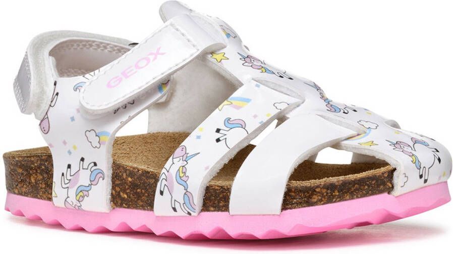 GEOX Chalki Sandalen Wit Meisjes