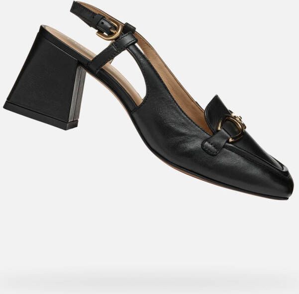 GEOX CORONILLA DAMES Loafers ZWART