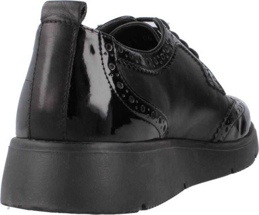Geox Stijlvolle Lace-up Laarzen voor Vrouwen Black Dames - Foto 2