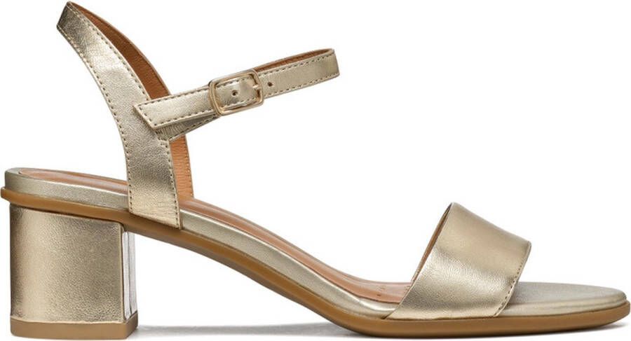 GEOX AURELY 50 DAMES Sandalen LICHT GOUD
