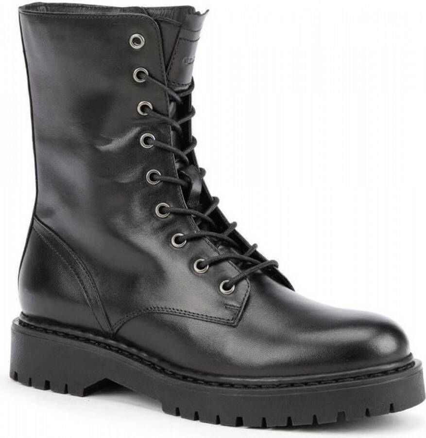 Geox Lace-up Boots Black Dames