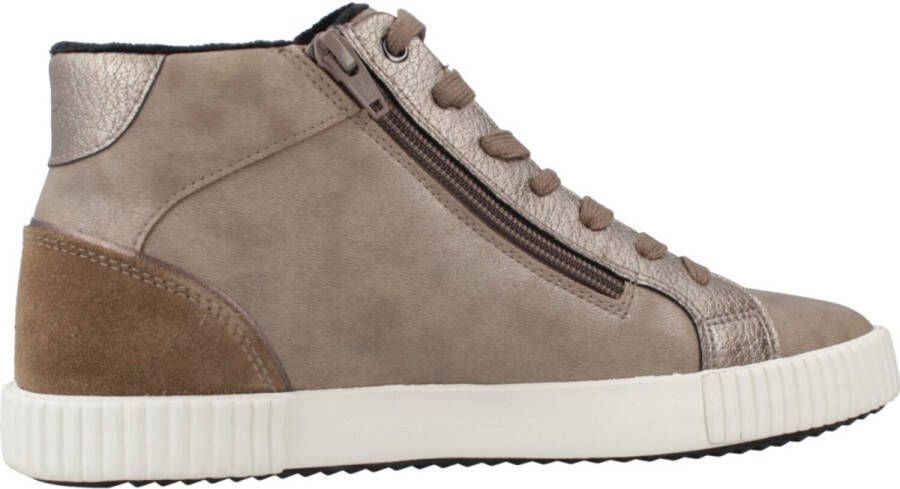 Geox Sneakers D BLOMIEE G high top sneaker veterschoenen winterlaarzen met verwarmende voering