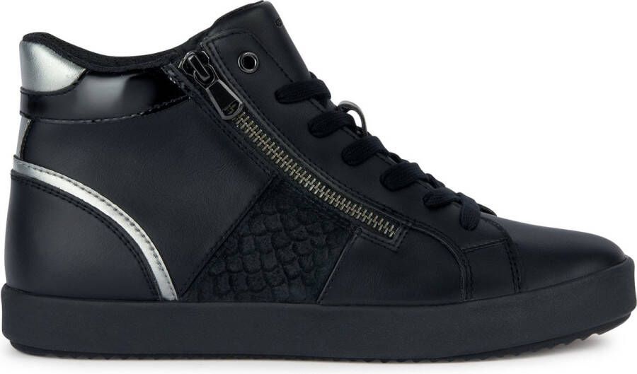 Geox Dames sportschoenen met hoge hakken Blomiee Black Dames