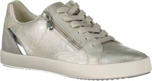 GEOX D BLOMIEE vrouwen Sneakers zilver grijs