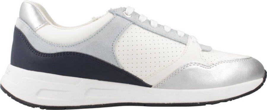 Geox Witte Sneakers voor Vrouwen Multicolor Dames