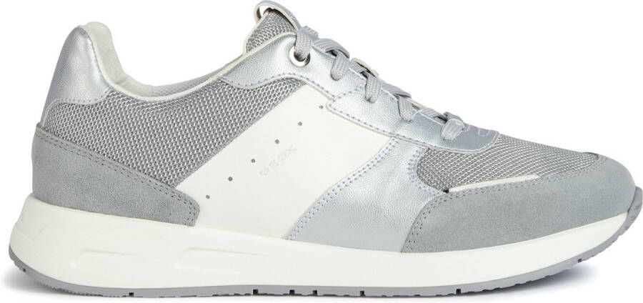 GEOX Bulmya A Schoenen Light Grey Silver Dames