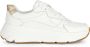 GEOX D DIAMANTA B Sneakers WHITE LT GOLD - Thumbnail 1