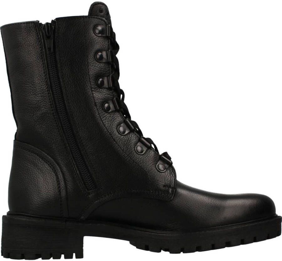 Geox Zwarte Enkellaarsjes voor Dames Black Dames