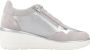 Geox Modieuze Sneakers voor Trendy Stijl Gray Dames - Thumbnail 1