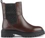 Geox Ankle Boots Chelsea Boots Red Black Dames - Thumbnail 1