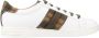 Geox Sneakers met ronde neus en versierde details White Dames - Thumbnail 1