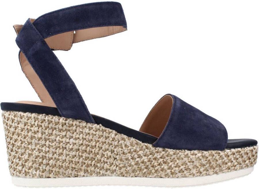 Geox Flat Sandals Blauw Dames