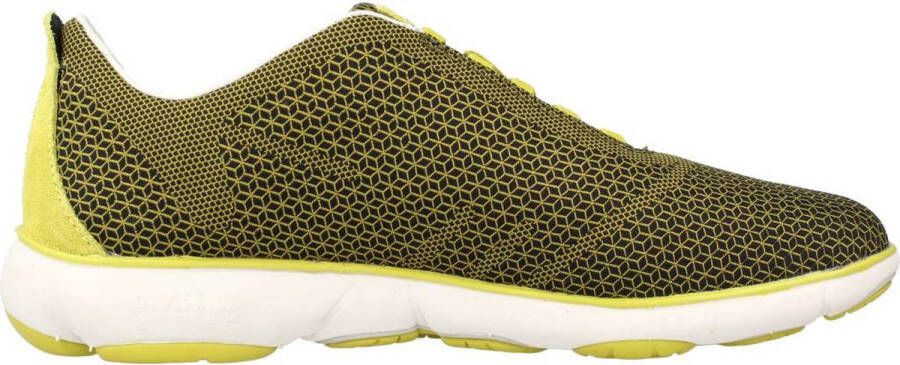 Geox Sneakers Gray Yellow Purple Dames