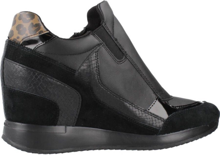 Geox Lage Top Sneakers Black Dames