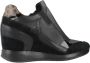 Geox Lage Top Sneakers Black Dames - Thumbnail 1